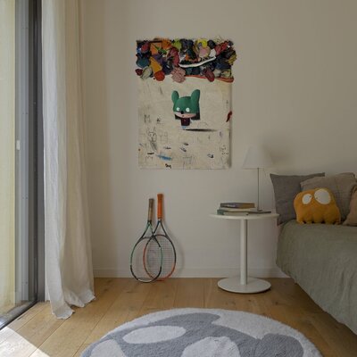 Woolable rug Astromouse - Ø 100 cm Woolable rug Astromouse - Ø 100 cm