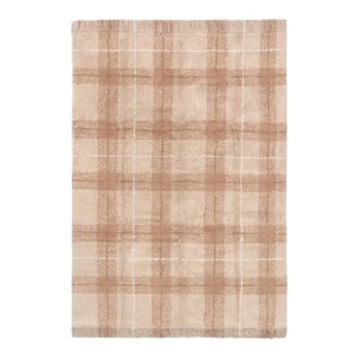 Wasbaar tapijt Tartan Rose 140 x 190 cm -