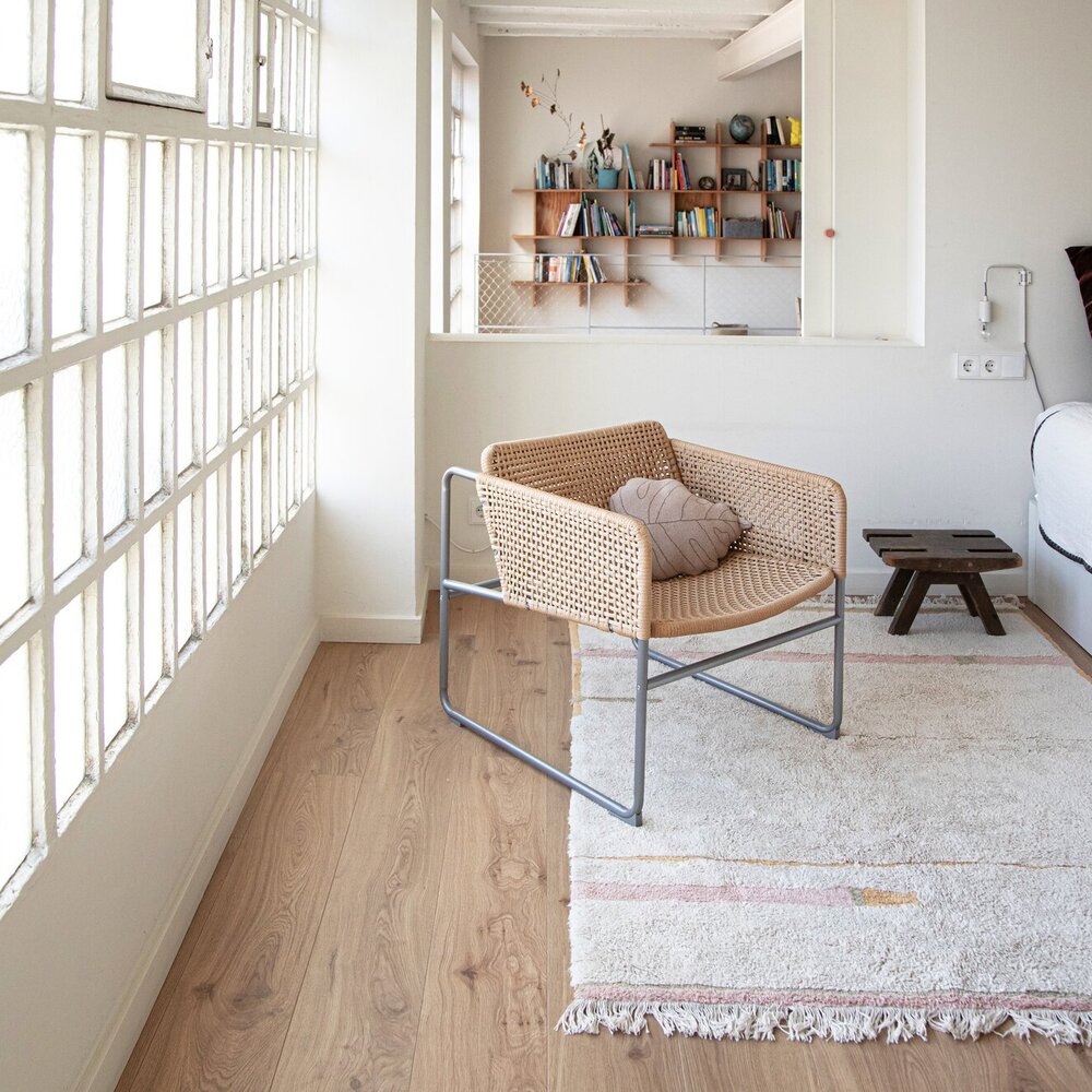 Wasbaar tapijt Lanes Vintage Nude - 140 x 200 cm Wasbaar tapijt Lanes Vintage Nude - 140 x 200 cm