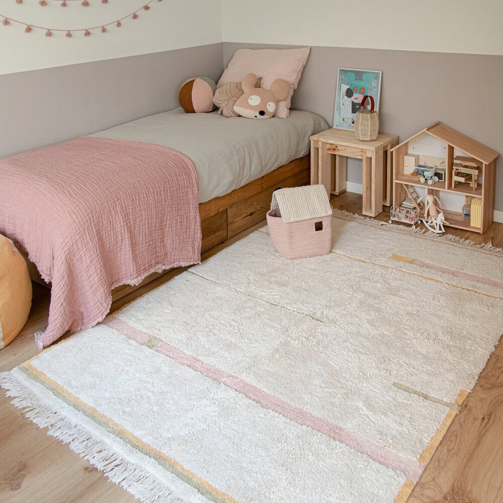 Wasbaar tapijt Lanes Vintage Nude - 140 x 200 cm Wasbaar tapijt Lanes Vintage Nude - 140 x 200 cm