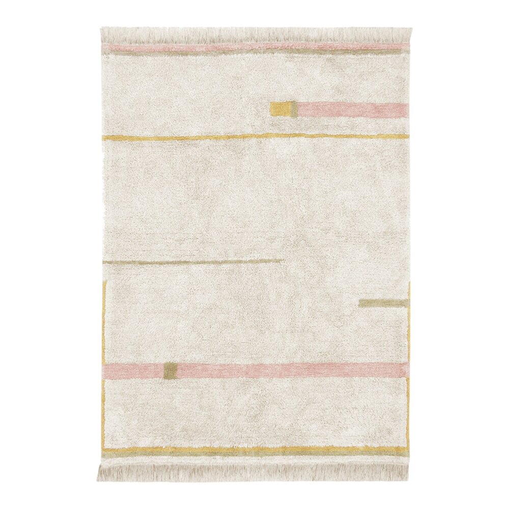 Wasbaar tapijt Lanes Vintage Nude - 140 x 200 cm Wasbaar tapijt Lanes Vintage Nude - 140 x 200 cm