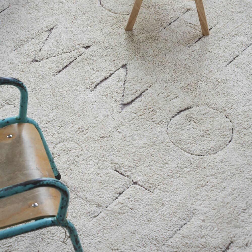 RugCycled Wasbaar tapijt ABC - 120 x 160 cm