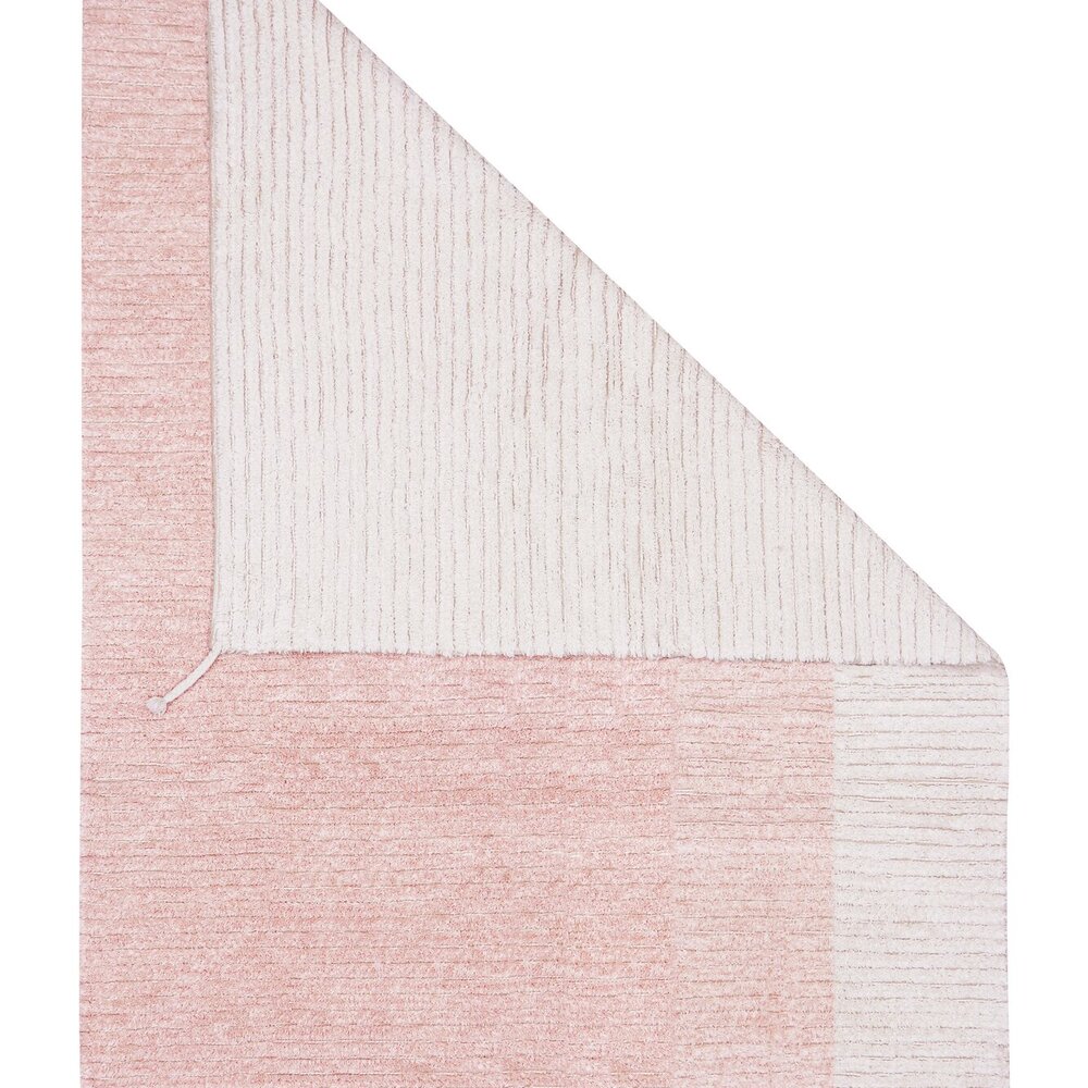 Reversible Wasbaar tapijt Gelato Pink - 120 x 160