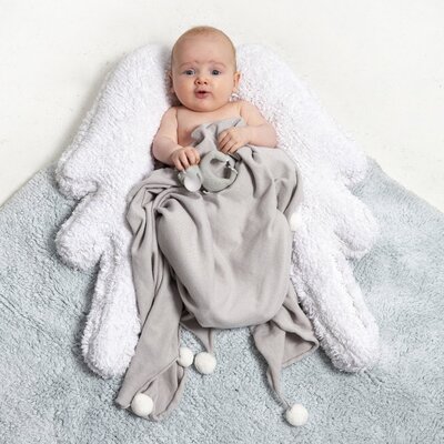 Wasbaar tapijt Puffy Wings - 120 x 160 cm