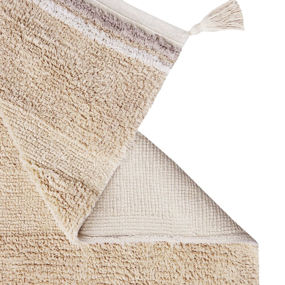 Wasbaar tapijt Bloom Golden - 90 x 130 cm