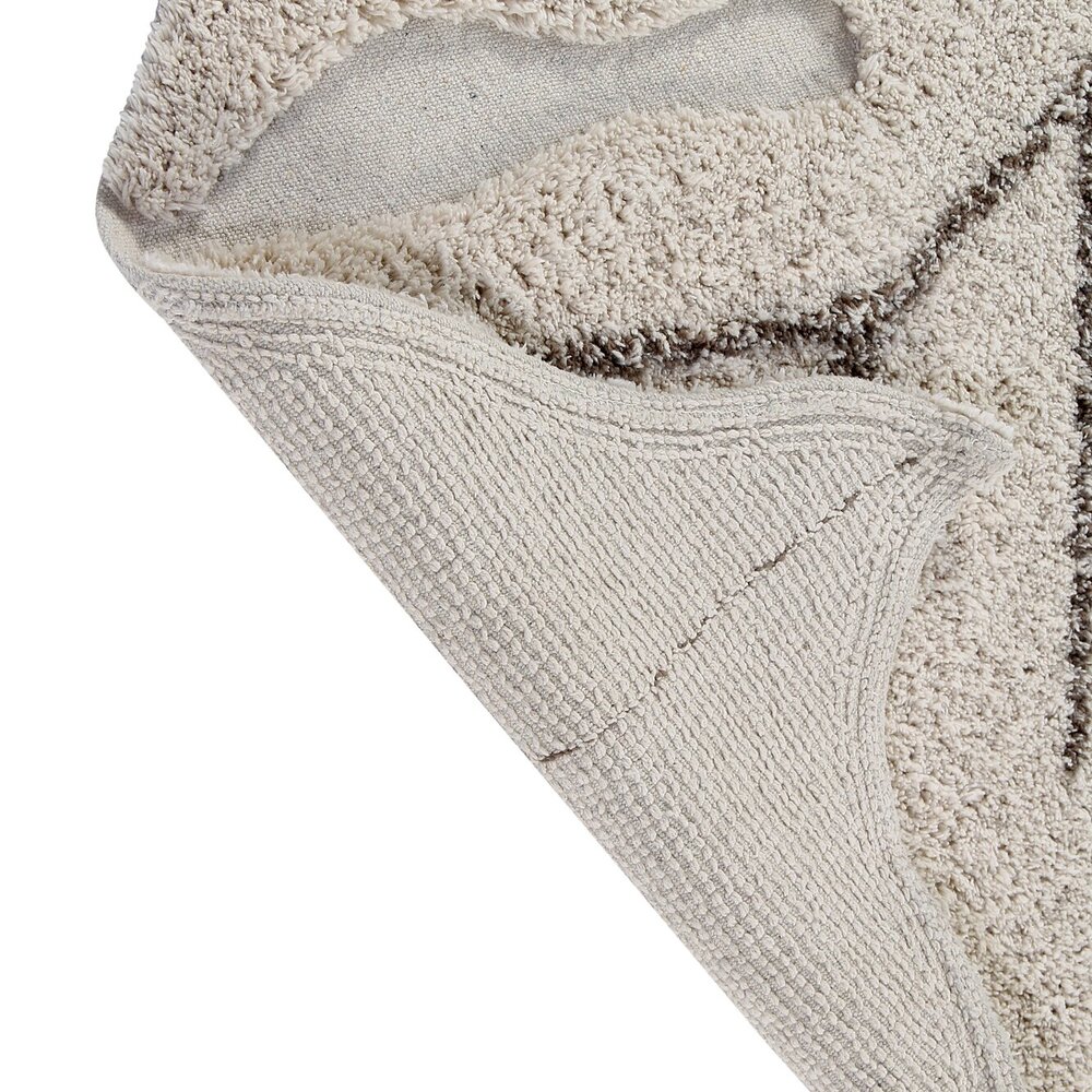 Wasbaar tapijt Monstera Natural - 120 x 180 cm -