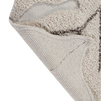 Wasbaar tapijt Monstera Natural - 120 x 180 cm -