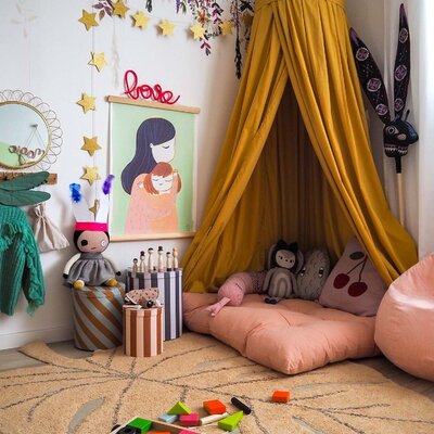 Wasbaar tapijt Monstera Honey - 120 x 180 cm