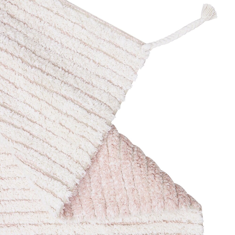 Reversible Wasbaar tapijt Gelato Pink - 120 x 160