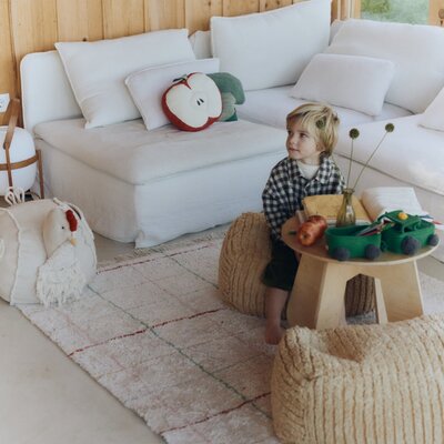 Wasbaar tapijt Color Lines - 140 x 200 cm -