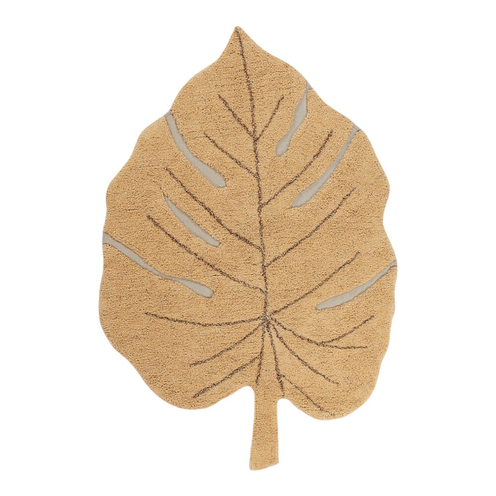 Wasbaar tapijt Monstera Honey - 120 x 180 cm