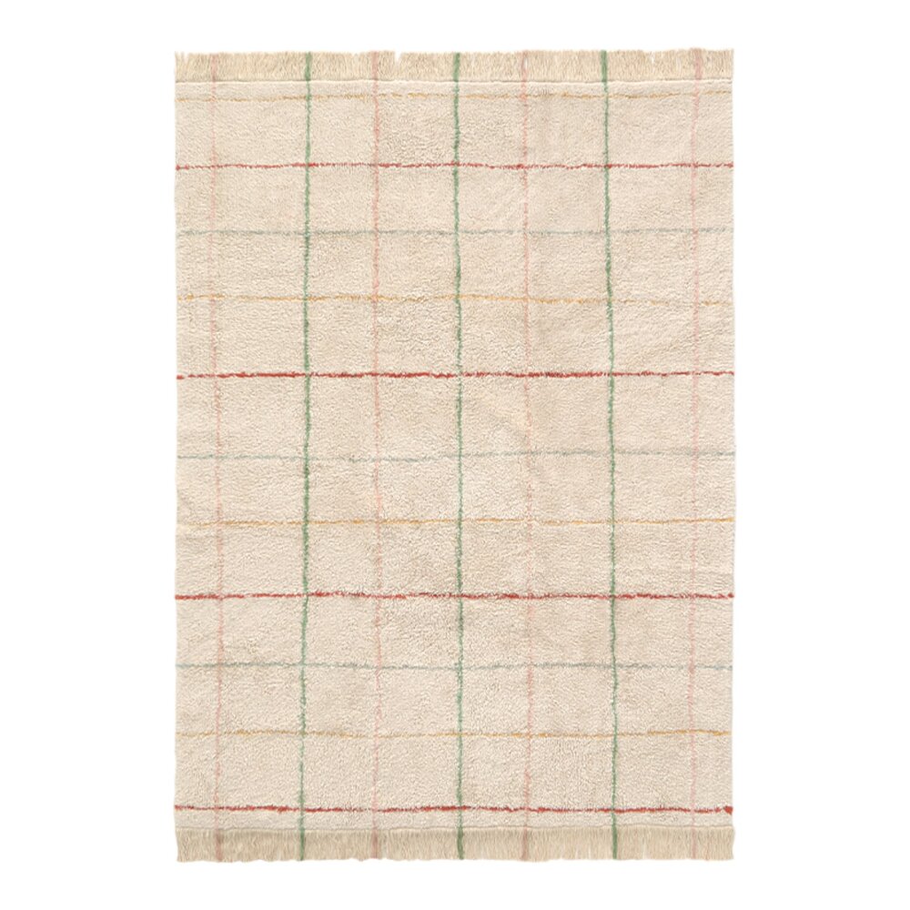 Wasbaar tapijt Color Lines - 140 x 200 cm -