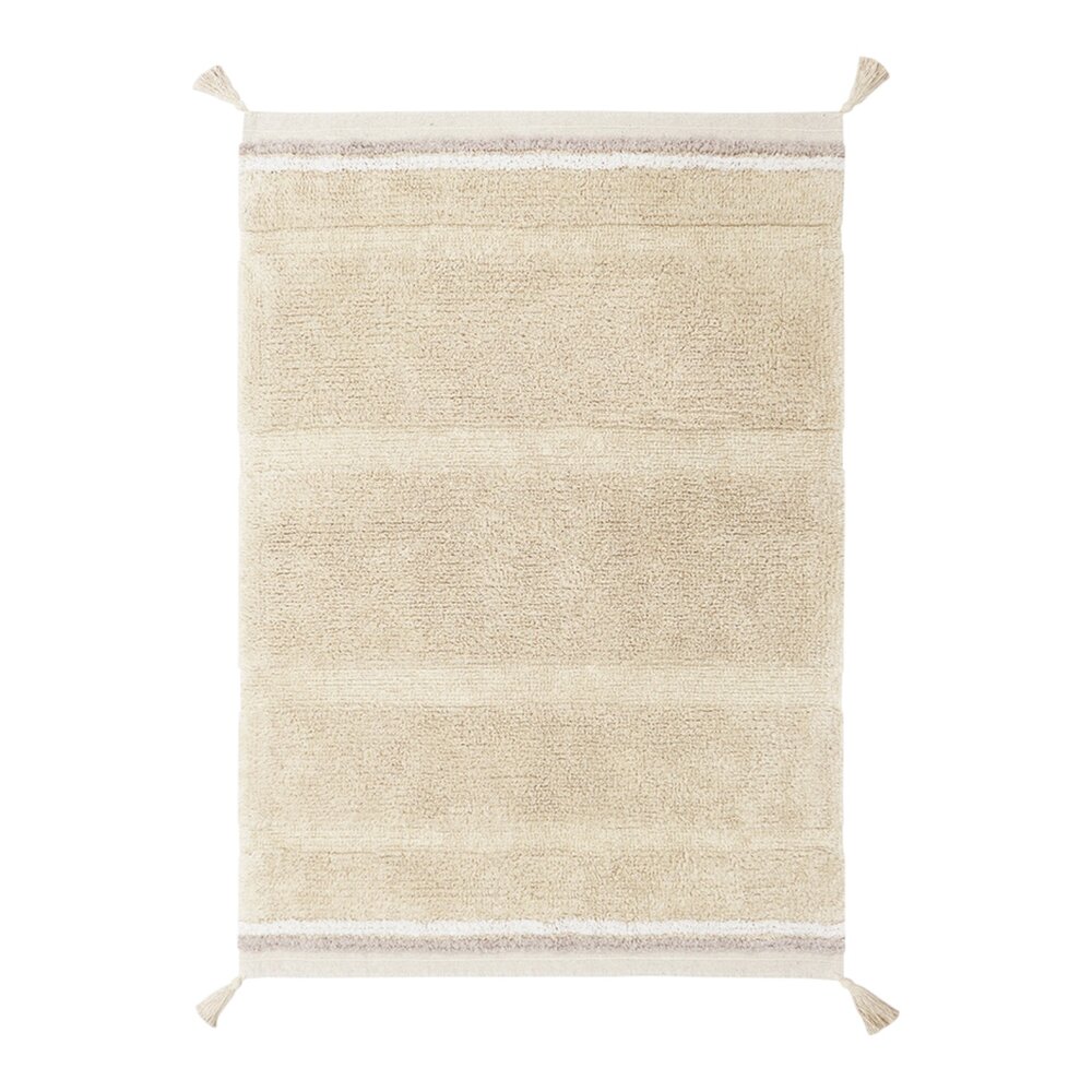 Wasbaar tapijt Bloom Golden - 120 x 160 cm