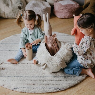 Woolable rug Arona Round - Ø 120 cm