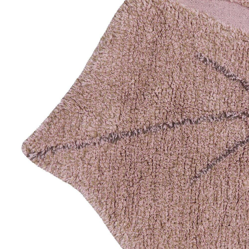 Wasbaar tapijt Monstera Vintage Nude - 120 x 180 c