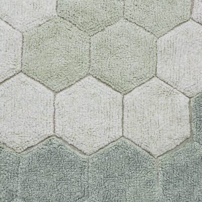 Wasbaar tapijt Round Honeycomb Blue Sage - Ø 140 cm Wasbaar tapijt Round Honeycomb Blue Sage - Ø 140 cm