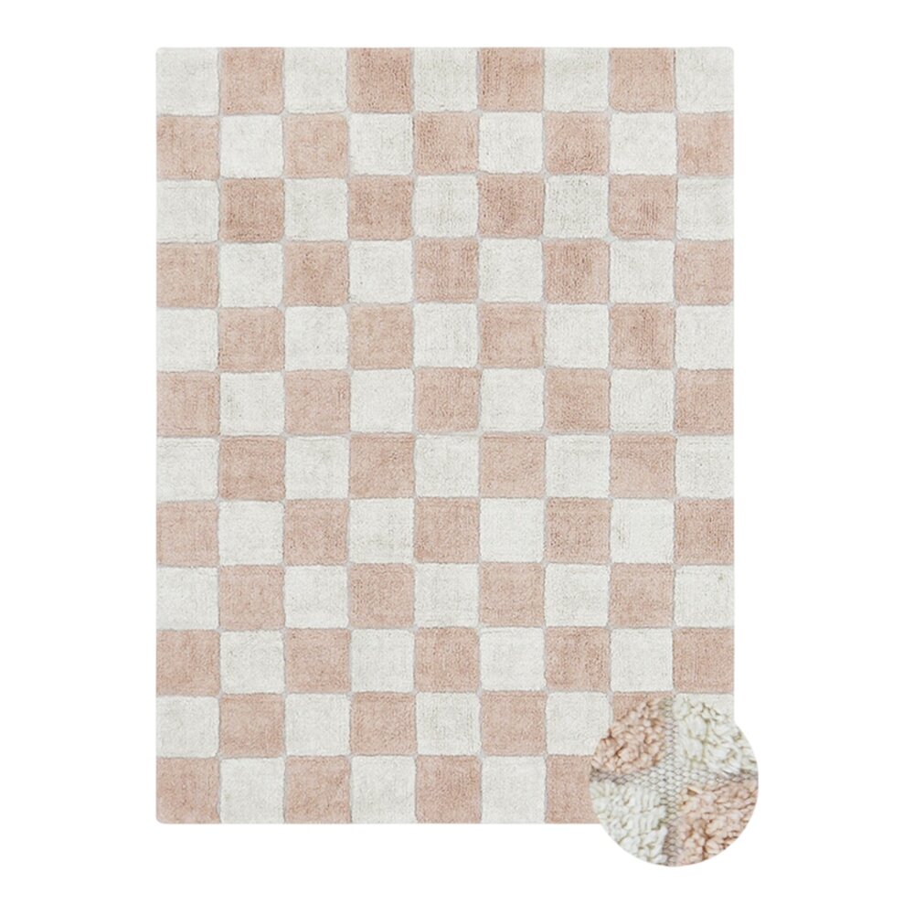 Wasbaar tapijt Kitchen Tiles Rose - 120 x 160 cm Wasbaar tapijt Kitchen Tiles Rose - 120 x 160 cm