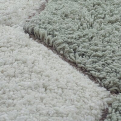 Wasbaar tapijt Round Honeycomb Blue Sage - Ø 140 cm Wasbaar tapijt Round Honeycomb Blue Sage - Ø 140 cm