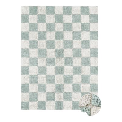 Wasbaar tapijt Kitchen Tiles Blue Sage - 120 x 160 cm Wasbaar tapijt Kitchen Tiles Blue Sage - 120 x 160 cm