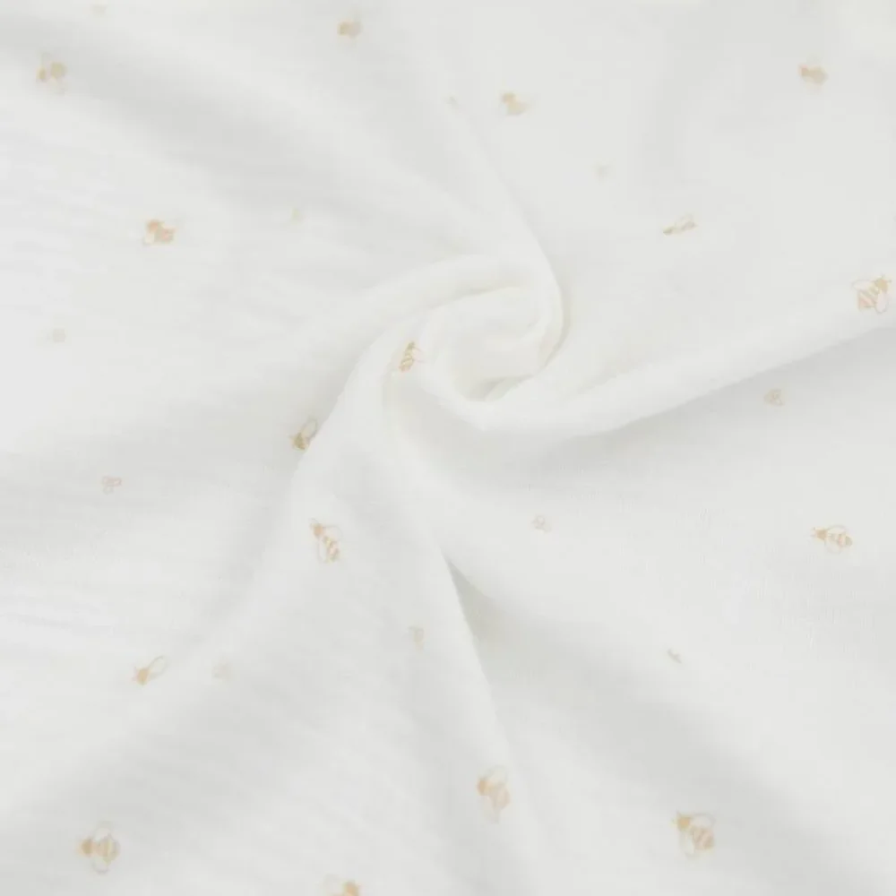 Tetradoeken Muslin XL - 2-pack Bee's / Almond Tetradoeken Muslin XL - 2-pack Bee's / Almond