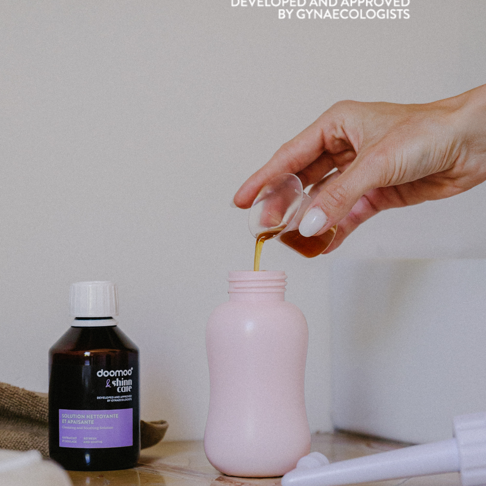 Reinigende en kalmerende oplossing Reinigende en kalmerende oplossing