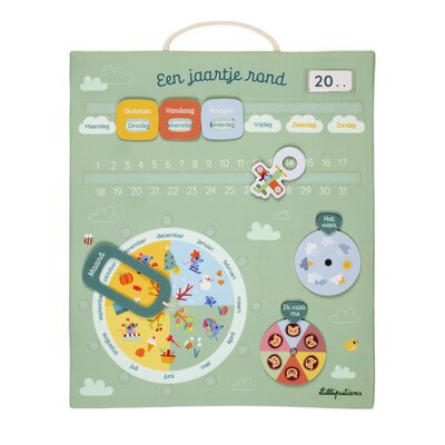 Kinderstofkalender “Een jaartje rond” Kinderstofkalender “Een jaartje rond”