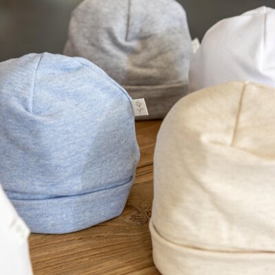 Newborn muts Cyriel italian fleece Natural écru