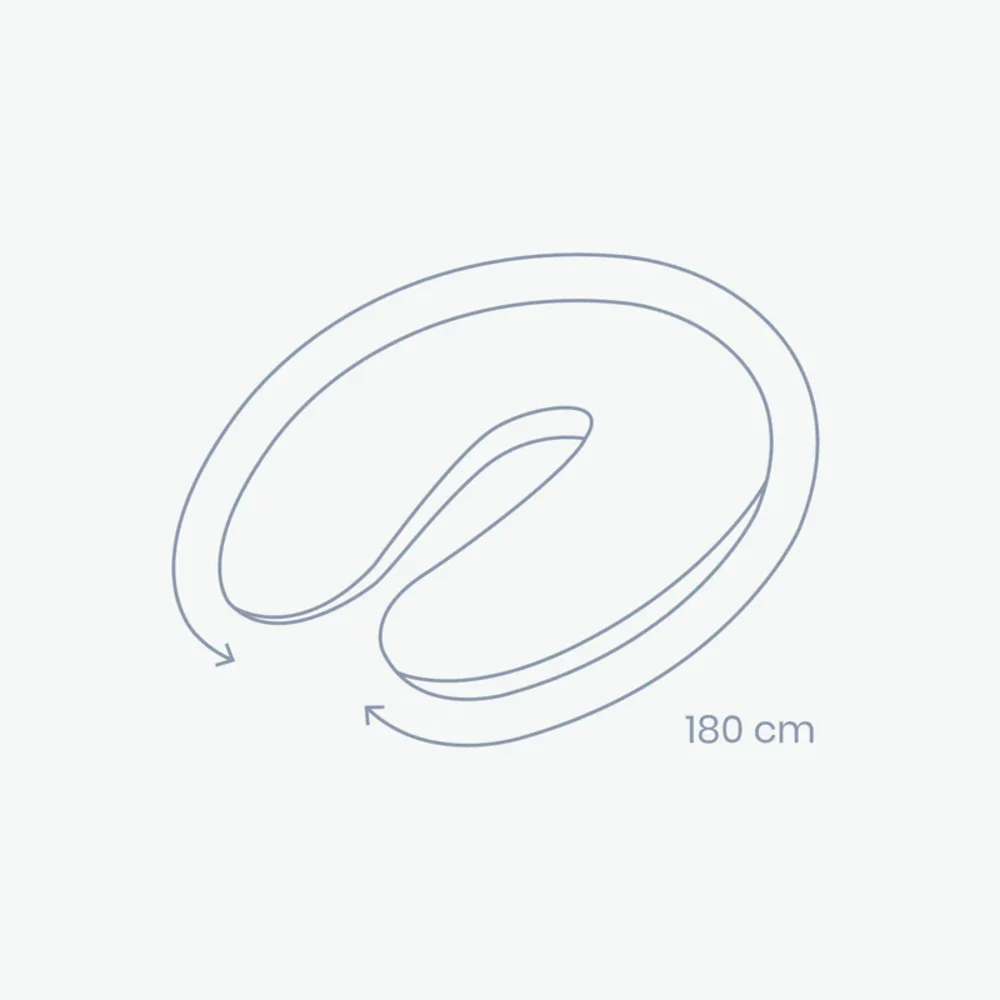 Voedingskussen buddy Aqua green