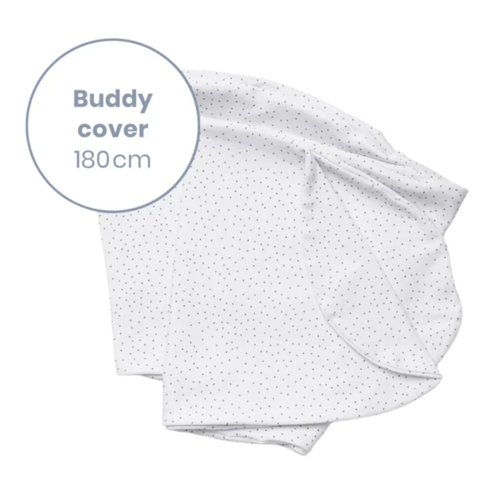 Voedingskussenhoes Buddy Silver dots