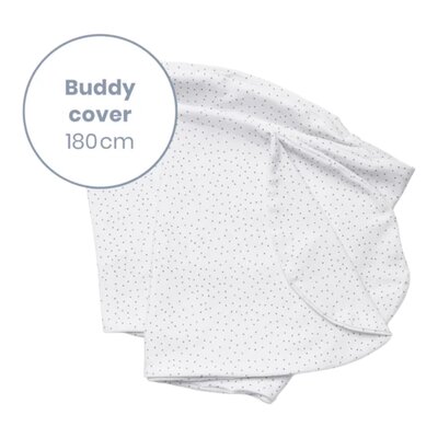 Voedingskussenhoes Buddy Silver dots