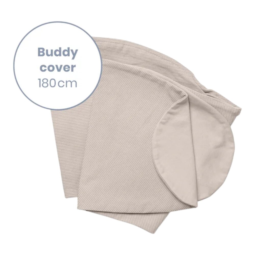 Voedingskussenhoes Tetra Jersey Corduroy sand Voedingskussenhoes Tetra Jersey Corduroy sand