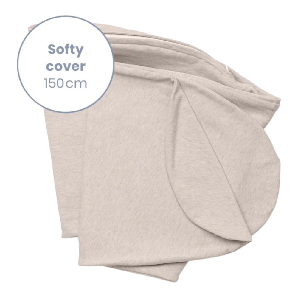 Voedingskussenhoes Softy Chine sand