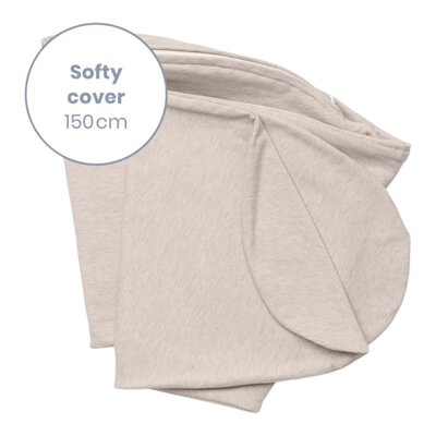 Voedingskussenhoes Softy Chine sand