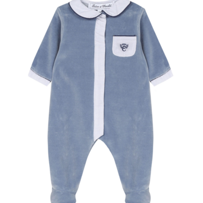 Babypakje met zakje Blauw