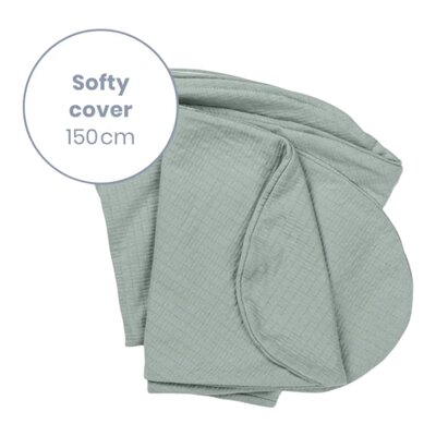 Voedingskussenhoes Softy Tetra jersey green
