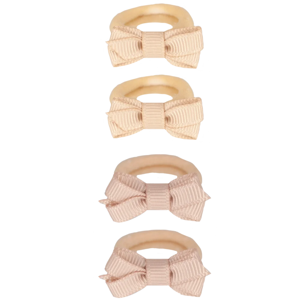 Haarelastiek met strik Liv Teddy