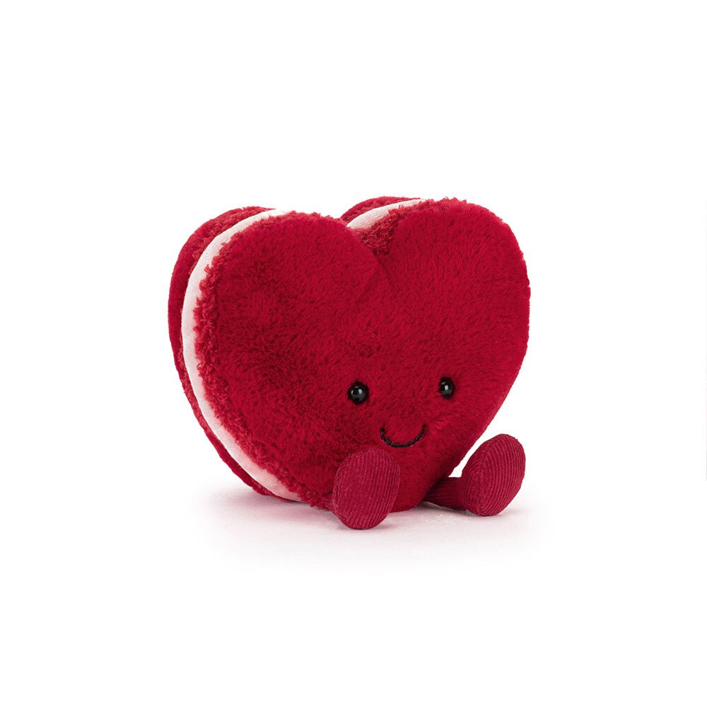 Knuffel Amuseables Arlette Heart Macaron (Red)