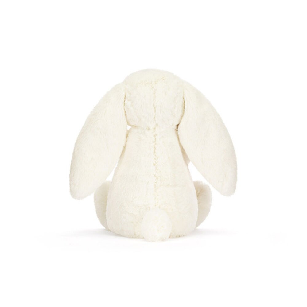 Knuffel Cream Bunny with Rose Knuffel Cream Bunny with Rose