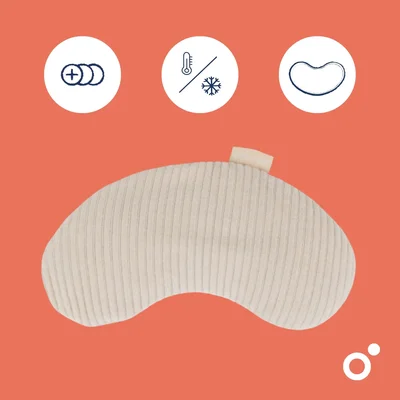 Snoogy warmtekussen mama Corduroy sand