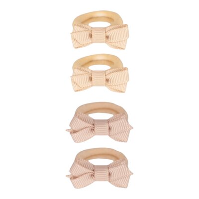 Haarelastiek met strik Liv Teddy