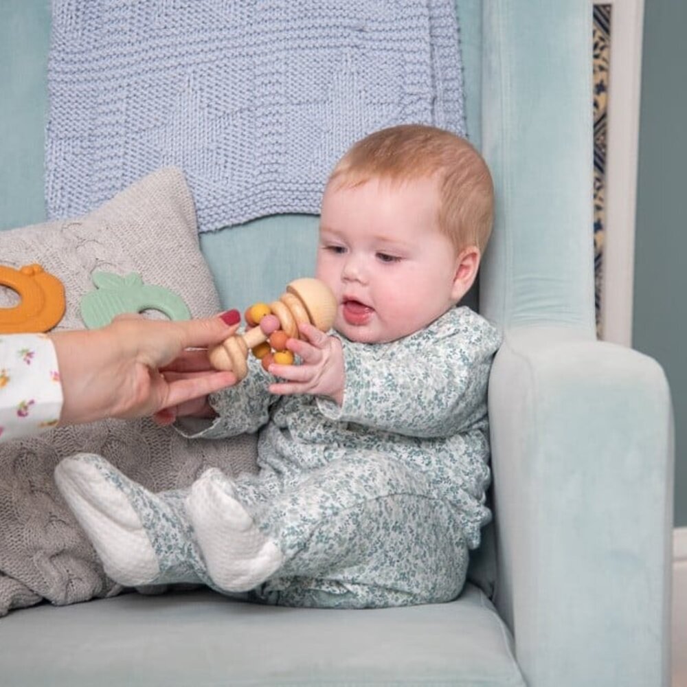 Silisoft Kralen Bijtspeelgoed (Aarde Kleuren)