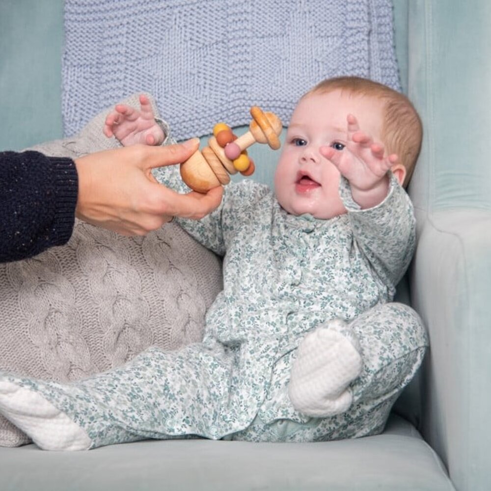 Silisoft Kralen Bijtspeelgoed (Aarde Kleuren)