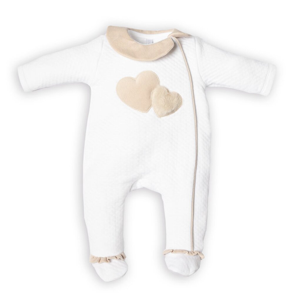 Babypakje LONDON 2 harts White/beige