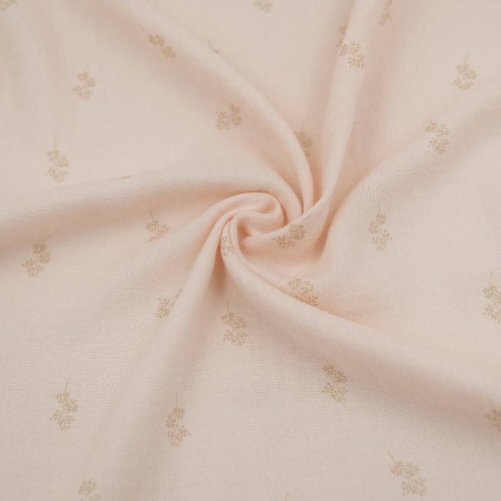 Swaddle Muslin Medium multifunctioneel - 75x75cm - set van 3 Branches / Ligh Sand / Almond