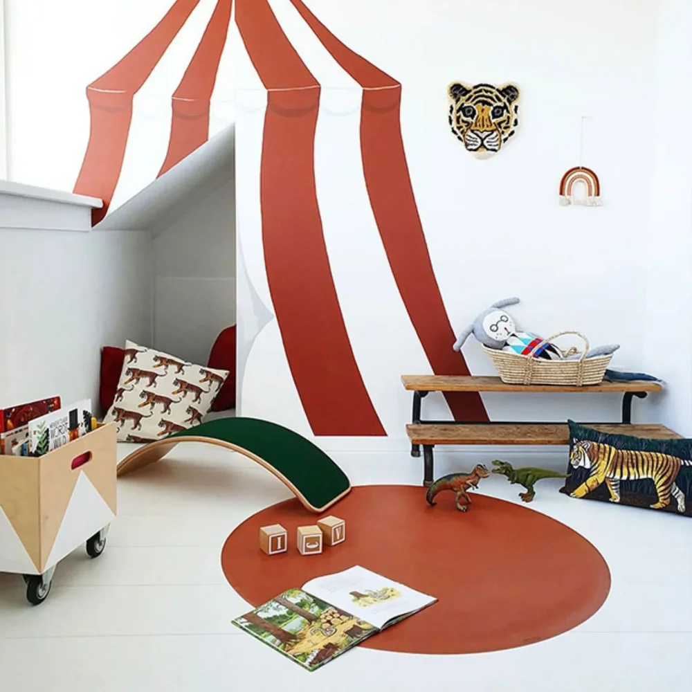 Ronde Vloermat Rust Ronde Vloermat Rust