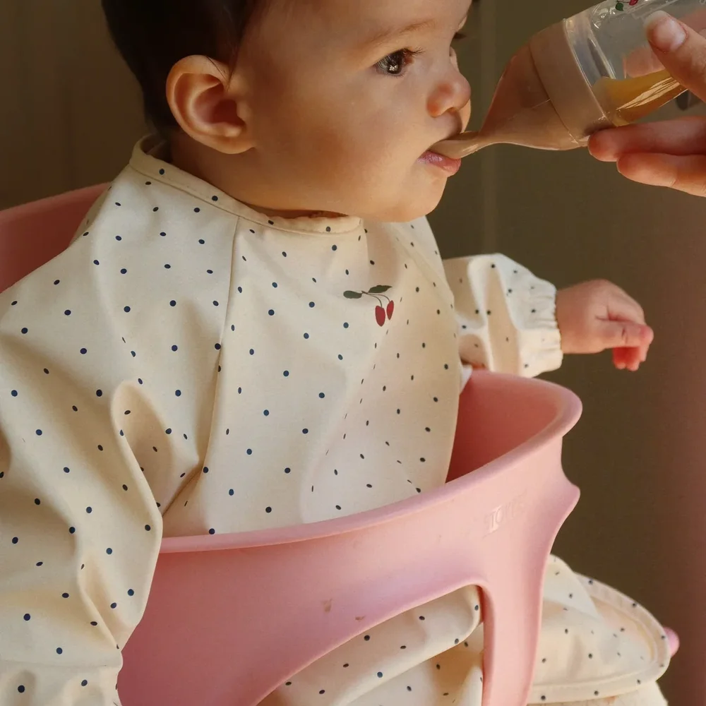 Slab met mouwen 2-pack 6-12M Navy dot /Rain washed