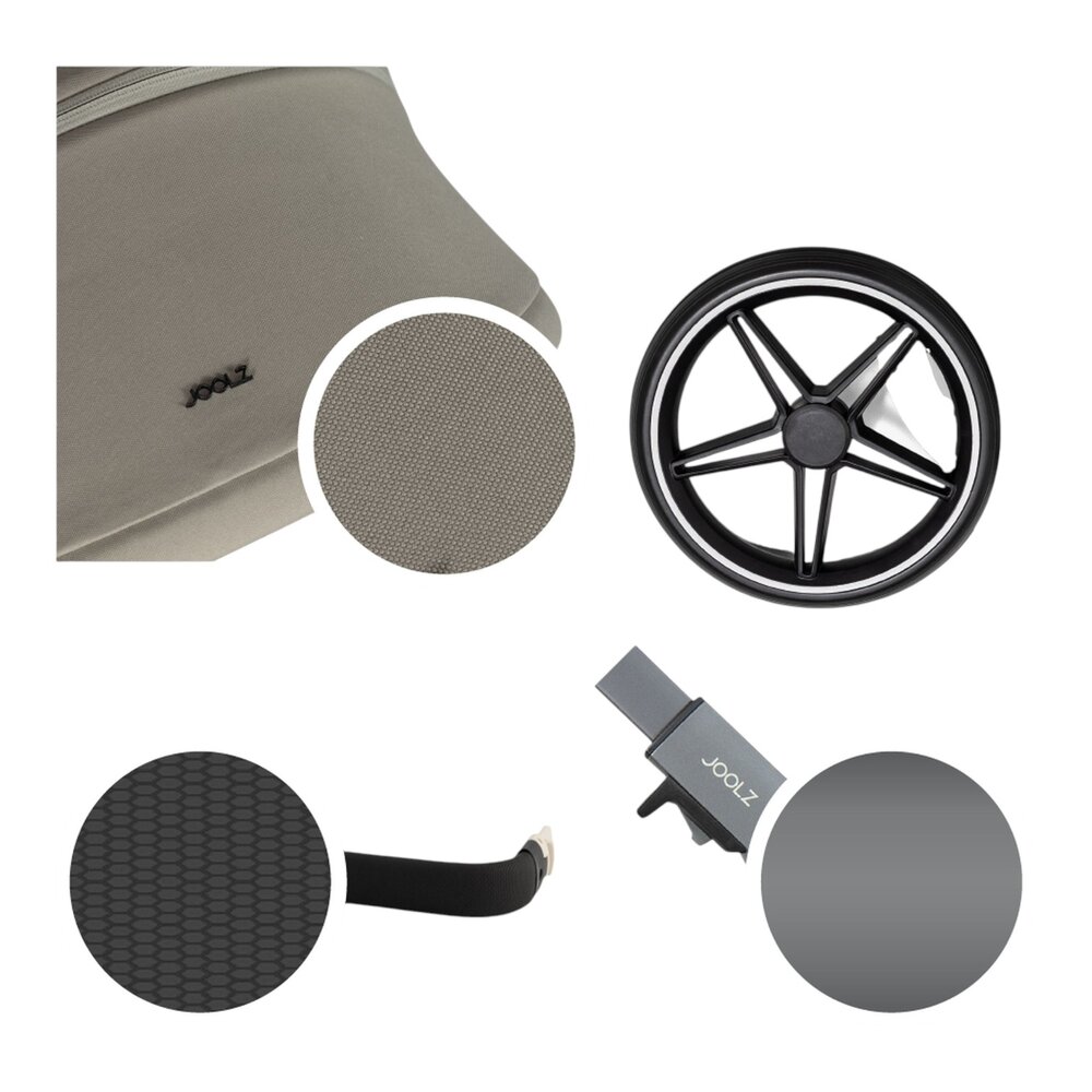 Kinderwagen Geo5 - volledige set Sage green Kinderwagen Geo5 - volledige set Sage green