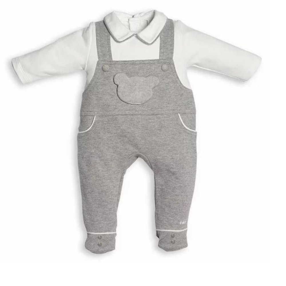 Babypakje grijze salopette Grijs