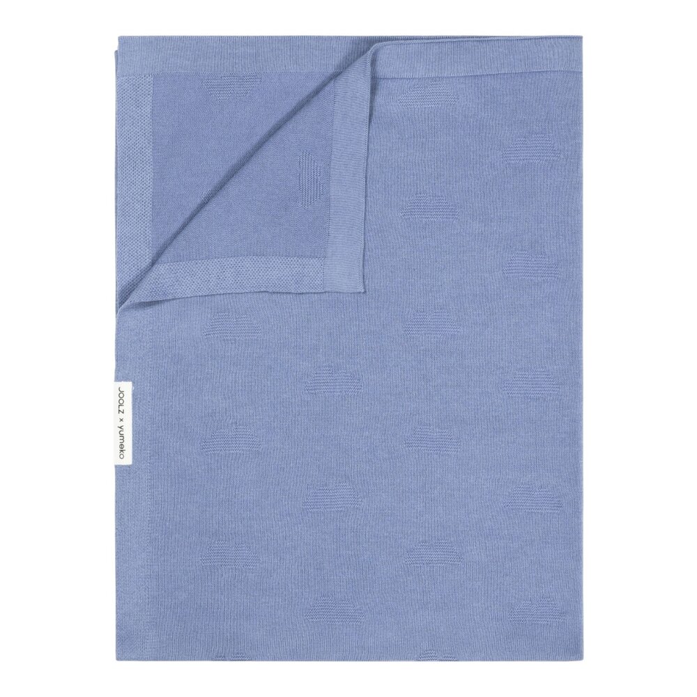 Cloud soft dekentje Azure blue