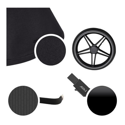 Kinderwagen Geo5 - volledige set Space black